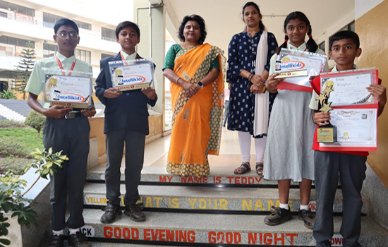 OUR INCREDIBLE SCHOOL STUDENTS HAVE JUST RECEIVED CERTIFICATIONS IN THE STATE LEVEL ABACUS COMPETITION