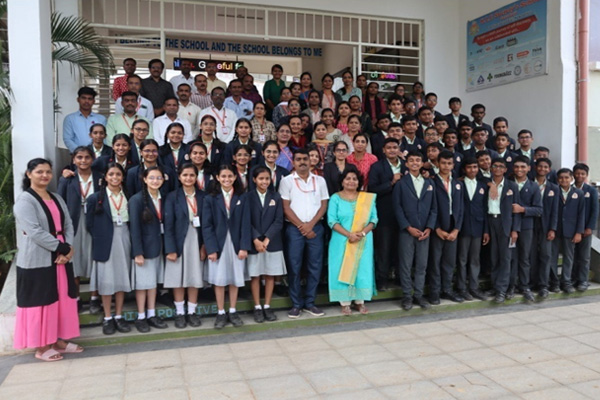 Guru Poornima Celebrations at Our School by Grade 10 Students